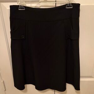 Vintage Black A-Line Skirt